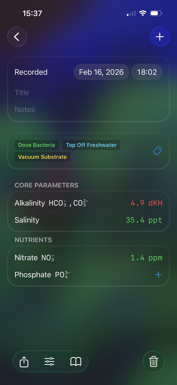 Reef Book app screenshot 5