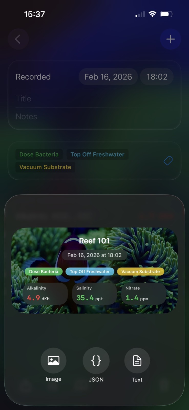 Reef Book app screenshot 6