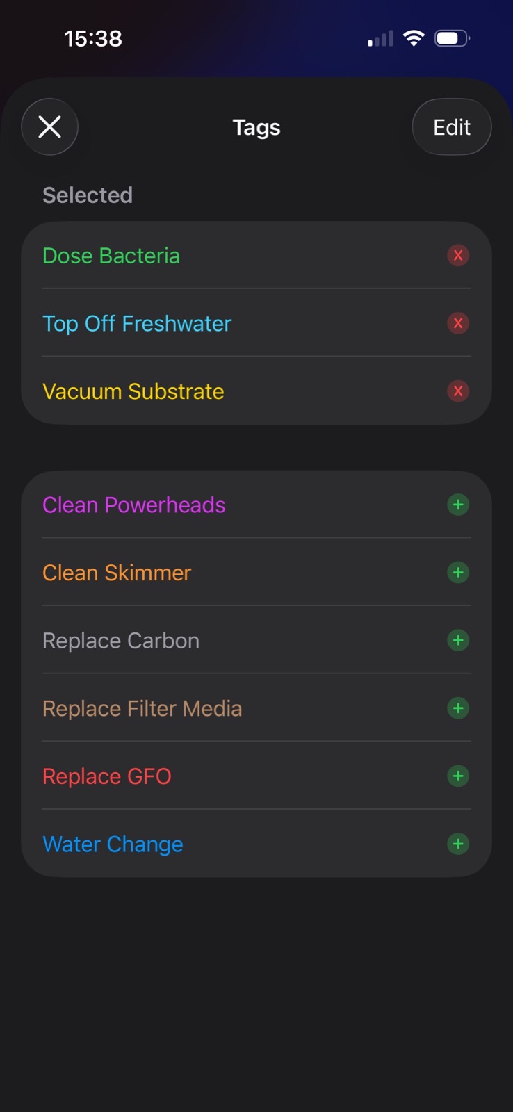 Reef Book app screenshot 9
