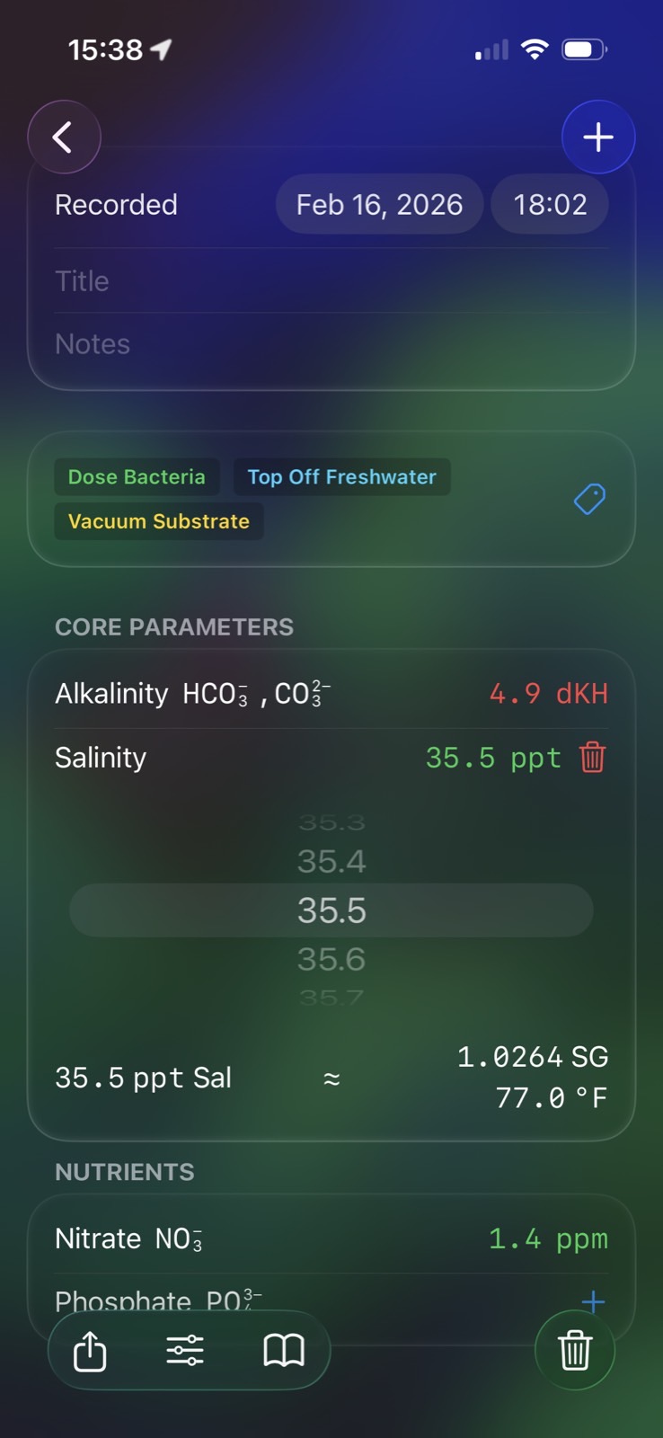 Reef Book app screenshot 10